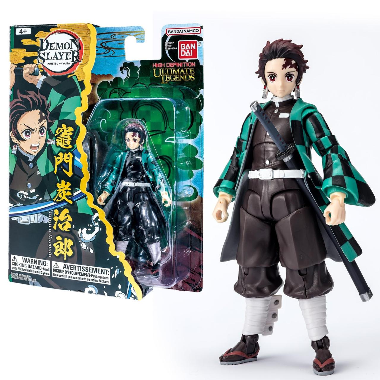 Bandai Ultimate Legends HD, Action figure Demon Slayer 12 cm, Tanjiro  Kamado, VE88961 : Amazon.it: Giochi e giocattoli