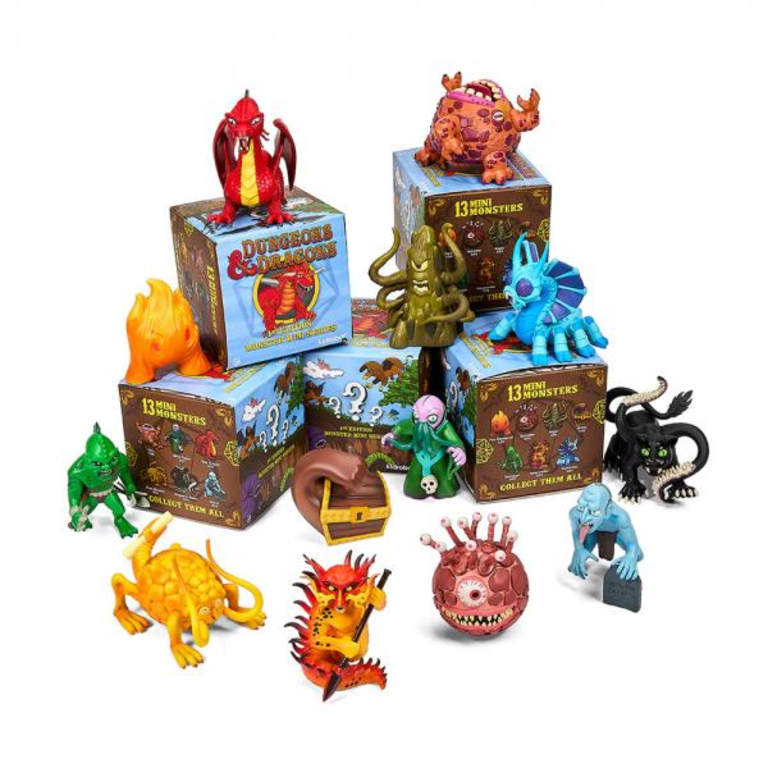 D&D Vinyl Mini Monsters - Series 1 Booster - Boardgames.ca