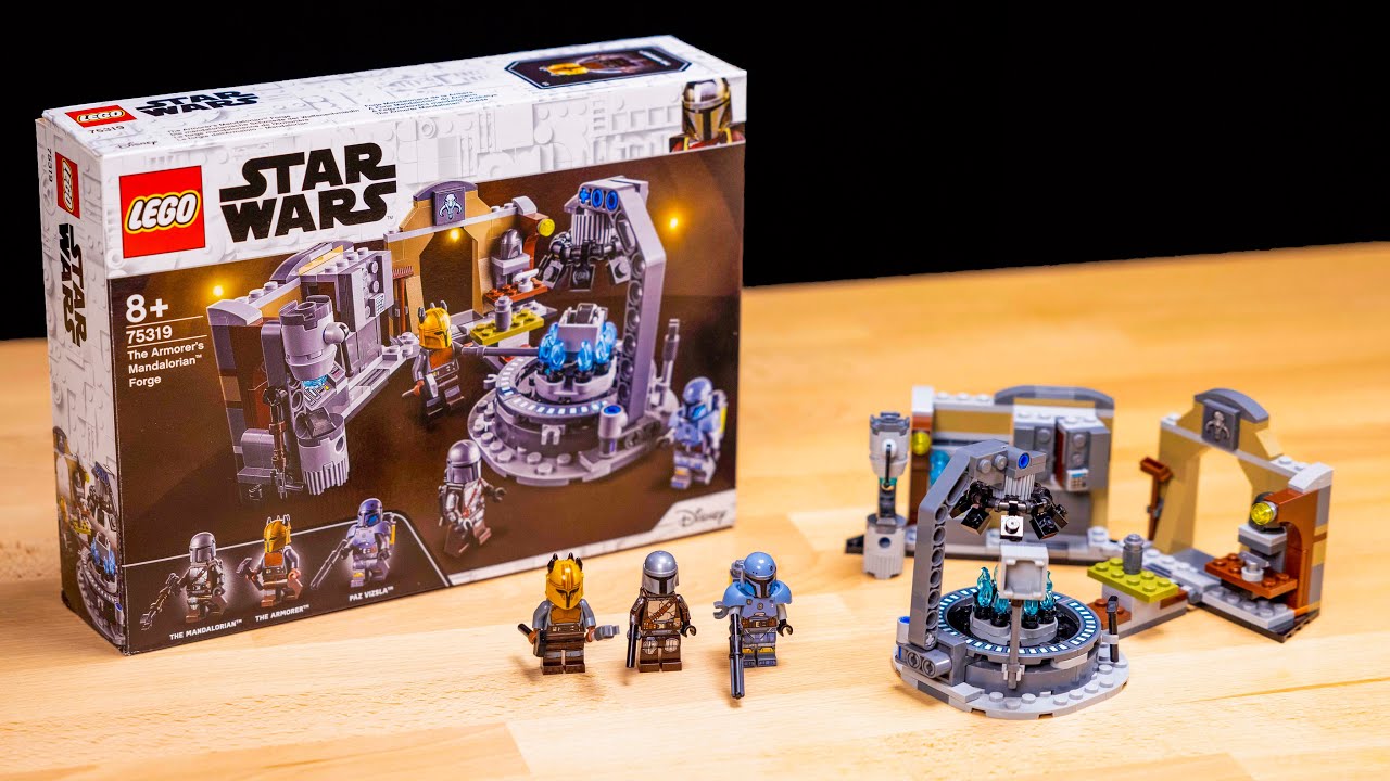 lego star wars mandalorian forge set