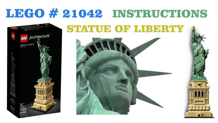 LEGO Statue of Liberty Instructions / 21042 - YouTube