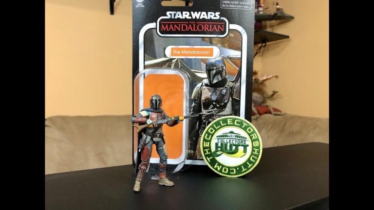 Star Wars The Vintage Collection The Mandalorian 3.75 Action Figure Review  - YouTube