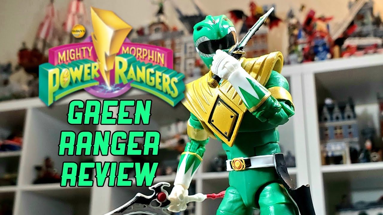 Lightning Collection Green Ranger Mighty Morphin' Power Rangers Action  Figure Review - YouTube